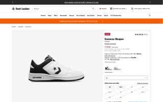 Converse Weapon zapatilla urbana dos colores por 35€