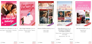 30% korting op alle Harlequin e-bundels