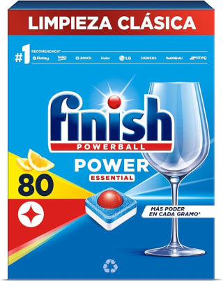 80 pastillas Finish Powerball para el Lavavajillas por 9,17€