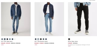Tot 50% korting op geselecteerde artikelen tijdens de Levi’s End of Season sale