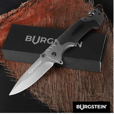 Navaja Burgstein hoja de acero inoxidable y titanio por solo 9,99€