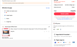 Xiaomi TV A 32 2025 HD Dolby Audio DTS:X DTS Virtual:X MEMC por solo 119,37€