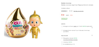 Bebés Llorones Lágrimas Mágicas Golden Edition IMC Toys por 8€