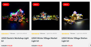 Tot 70% korting op Lego lichtsets bij Light my Bricks,