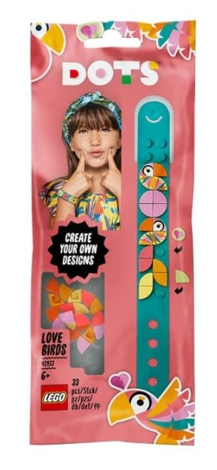 Lego Dots Pulsera Pájaros Enamorados por 3€.
