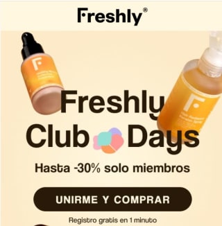 5€ de descuento en pedidos de 25€ si te haces miembro de su club