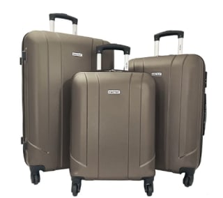 Lot 3 Valises Rigides dont 1 Valise cabine ABS à 100€