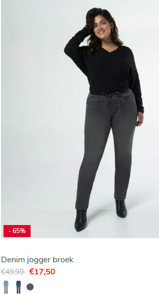 3 halen 2 betalen op de sale van MS Mode (alleen in de winkels)