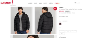 Chaqueta Puffer Jacket Old Navy Hombre por $38.990