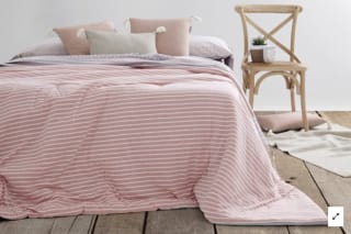 Edredón juvenil 252 Rosa salmón por solo 16,71€