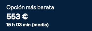 Vuelos ida y vuelta Madrid - La Victoria desde 553€ con Skyscanner