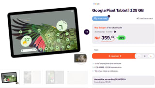Google Pixel Tablet 128 GB voor €359,95 via iBOOD