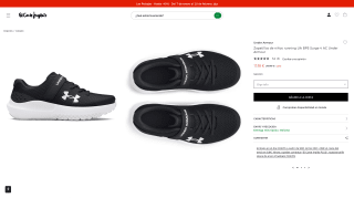 Under Armour Niños Running UA BPS Surge 4 AC por 17,95€