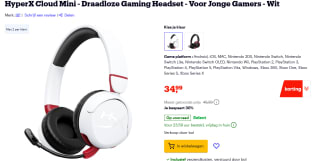 HyperX HyperX Cloud Mini - Wireless over-ear gaming headset voor €34,99 bij Bol