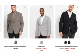 Recopilación trajes para hombre desde 39,99€