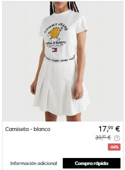 Tommy Jeans - Camisetas por menos de 18€