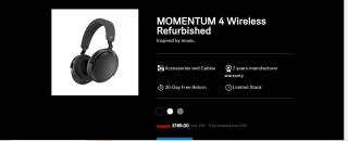 Sennheiser MOMENTUM 4 Wireless headphone for £189