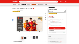TV QLED MiniLED 98" TCL por 2.499€
