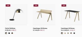 25% korting op alles tijdens de sale bij Herman Miller