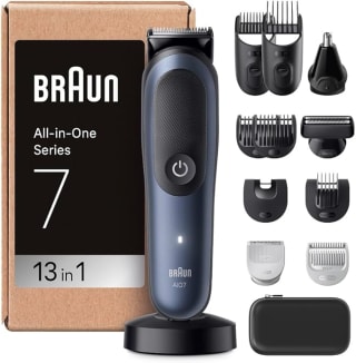 Braun Recortadora Todo En Uno Series 7 AIO7565, Kit De Styling 13en1 por 74,99€