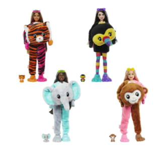 Muñeca Barbie Cutie Reveal Animales de la Selva por $19.990