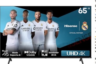 Smart TV, 65 Pulgadas marca Hisense 65A6N - UHD 4K,VIDAA por 394€