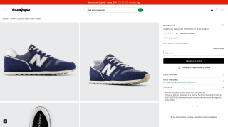 Zapatillas Casual de Hombre 373 New Balance por 45€