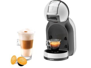 Krups NESCAFÉ® Dolce Gusto® MiniMe Artic Grey - Koffiecupmachine + Gratis 32 capsules voor €25,20 na cashback bij de Mediamarkt