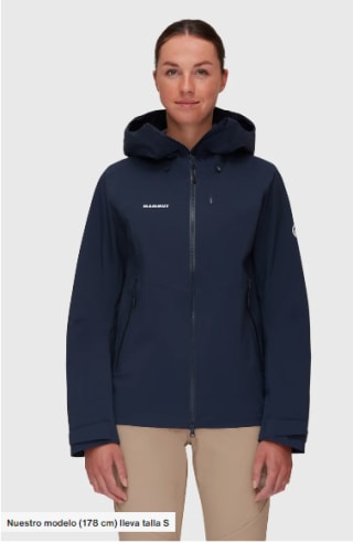 Chaqueta con capucha para Mujer Mammut Alto Guide HS por 149€