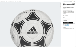Balón Tango Rosario para miembros AdiClub por solo 14€