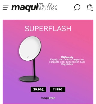 Super Flash en Maquillalia.