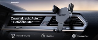 UGREEN telefoonhouder voor in de auto met 25% korting bij Amazon.nl