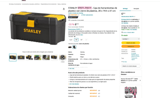 Caja de herramientas STANLEY STST1-75517 por solo 6,95€
