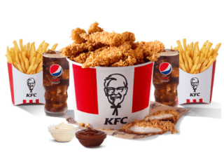 Código San Valentín 2x1 CUBO en KFC