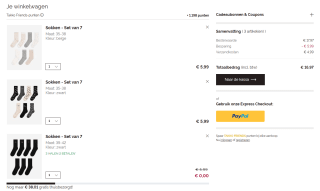 3 halen 2 betalen op sokken en kousen bij Takko Fashion