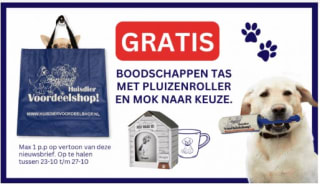 Gratis goodie bag bij Huisdier Voordeelshop