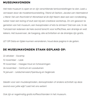 Gratis naar Kunstmuseum Den Haag voor inwoners Den Haag op Museumavonden