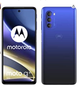 Smartphone Motorola Moto G51 5G 4/128GB color azul por 179€