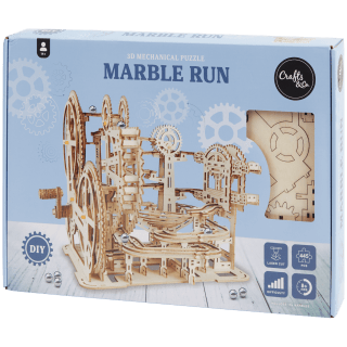 Crafts & Co houten knikkerbaan voor €14,95 bij de Action