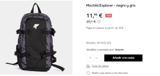 Mochila Joma Explorer por 11.99€