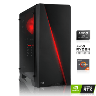GAMING PC AMD Ryzen 5 5500 6x3.60GHz 16GB DDR4 RTX 3070 8GB 500GB M.2 SSD