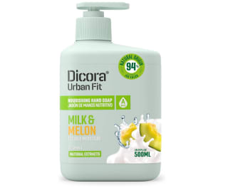 Dicora Urban Fit Jabón de Manos Vitamina A Leche & Melón 500ml por 1,49€