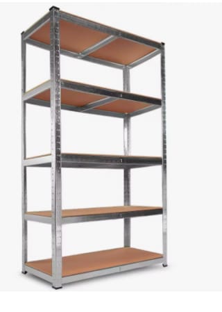 Estantería Metálica Galvanizada Nyana Home 875kg 5 Baldas por 9.5€