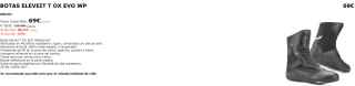 Botas Eleveit T OX EVO Waterproof por 69€