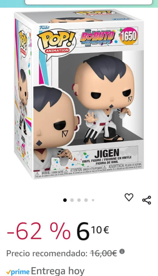 Figura Funko Pop, Animation: Boruto - Jigen - Boruto: Naruto Next Generations por 6,10€