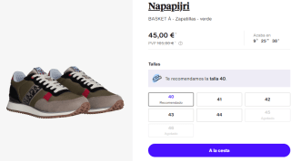 Zapatillas Casual para Hombre Napapijri BASKET À por 45€