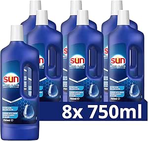 8x750ml Sun Vaatwas Spoelglans voor €7,98 bij Amazon