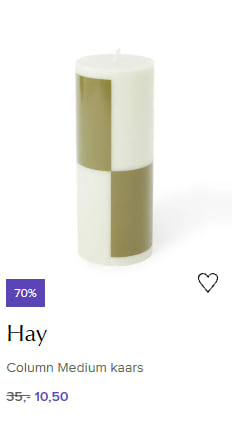 Tot 70% korting in de sale van de Bijenkorf