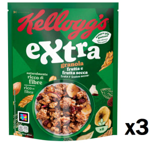 3 Paquetes de Kellogg's Extra Frutas, 375 g por 8.31€