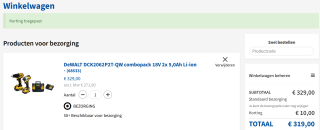 Toolstation kortingscode voor €10 korting op alles vanaf €100